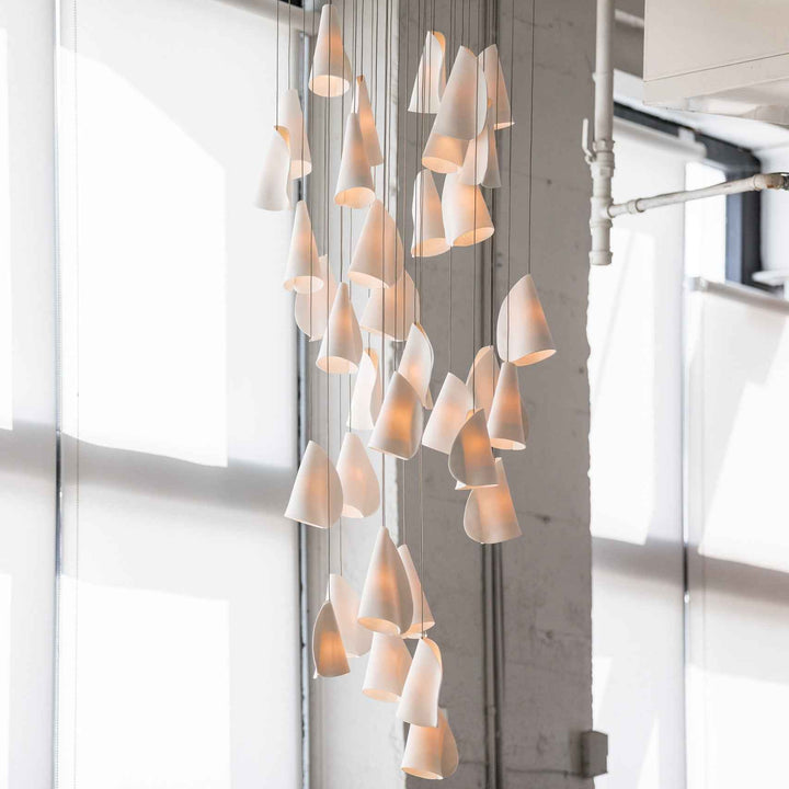 Ulfuvye Suspension Céramique Porcelaine - Neutralighting