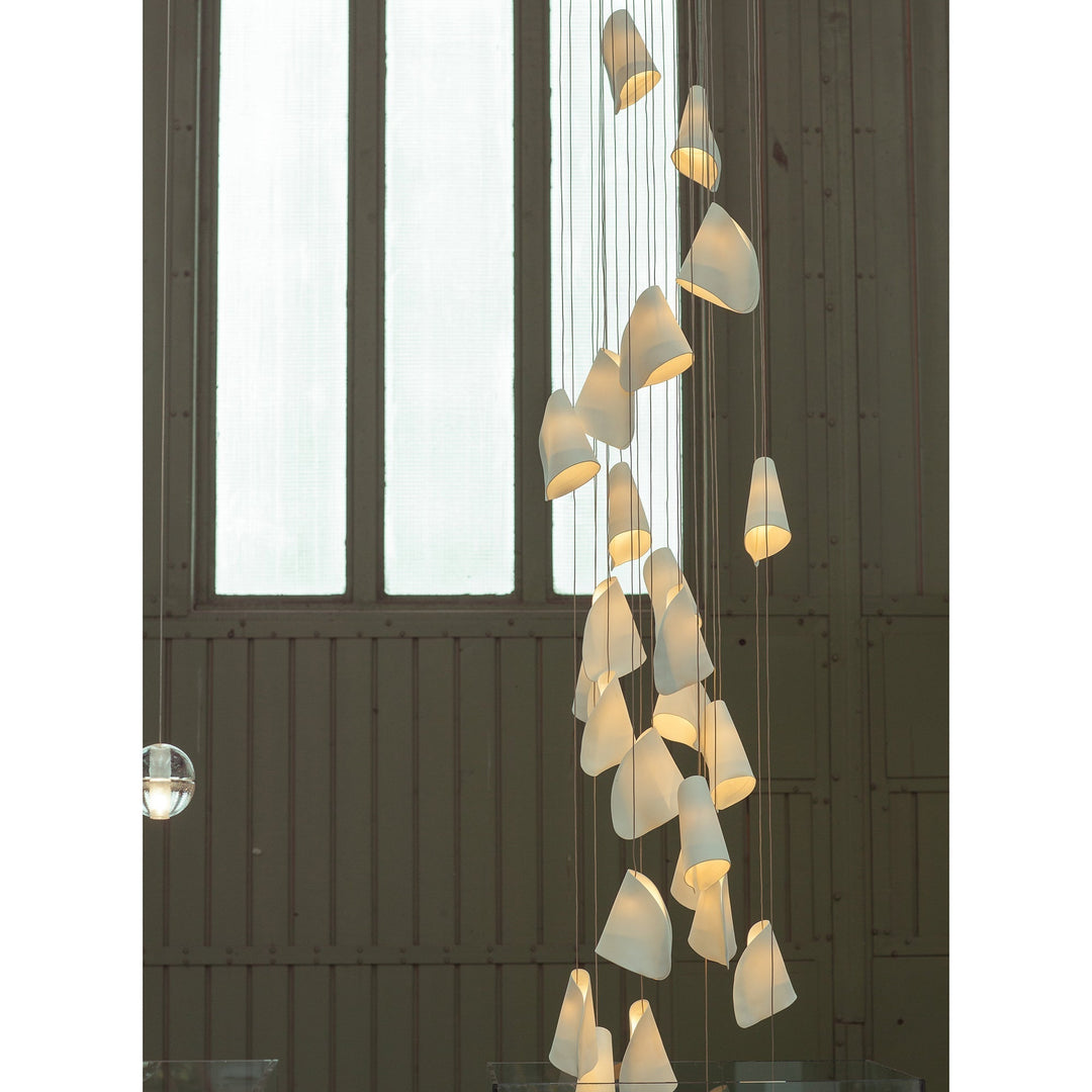 Ulfuvye Suspension Céramique Porcelaine - Neutralighting