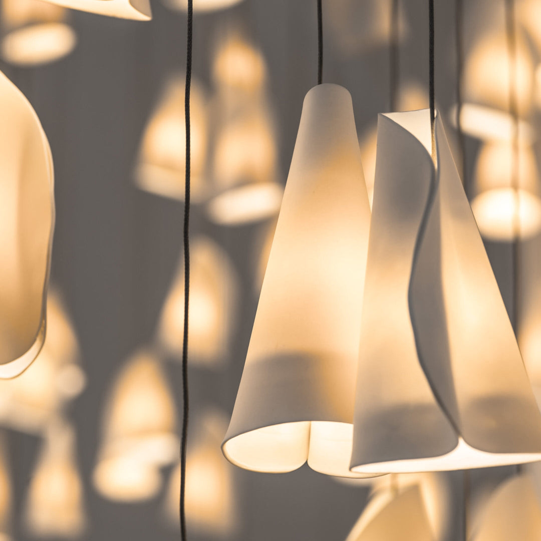 Ulfuvye Suspension Céramique Porcelaine - Neutralighting