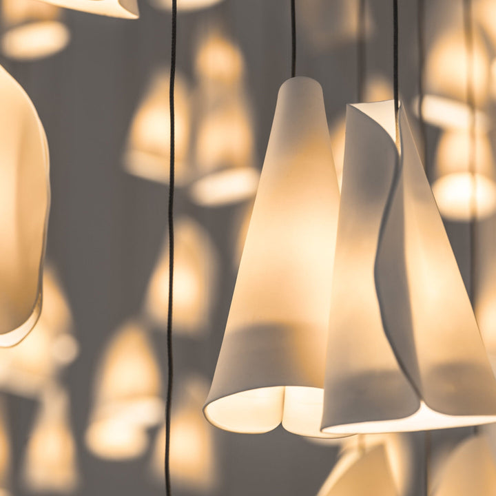 Ulfuvye Suspension Céramique Porcelaine - Neutralighting