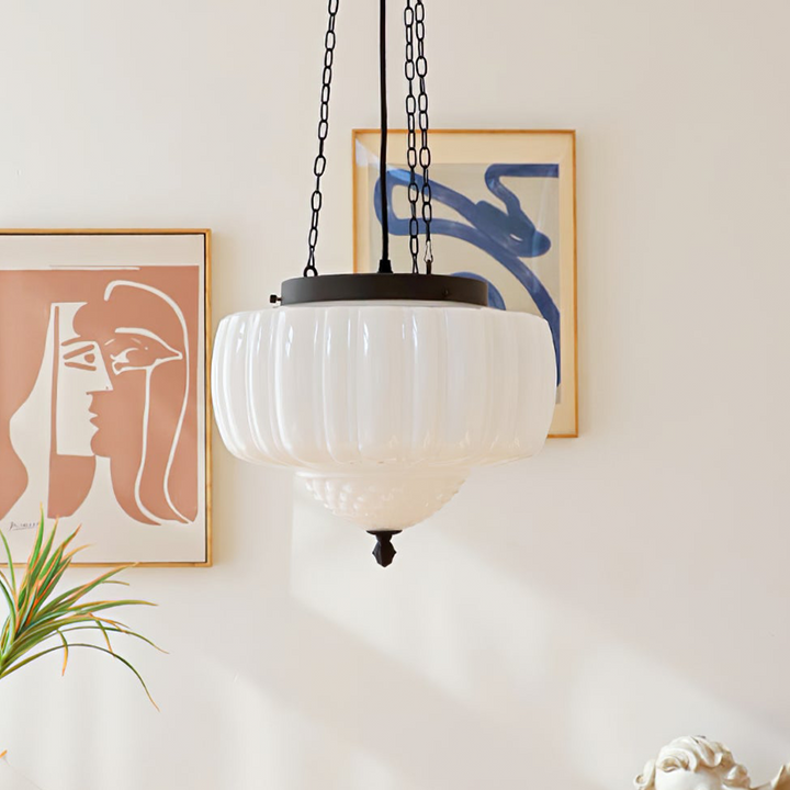Valentina Moderne Minimaliste Métale Verre Suspension Chambre à Coucher Salle à Manger - Neutralighting