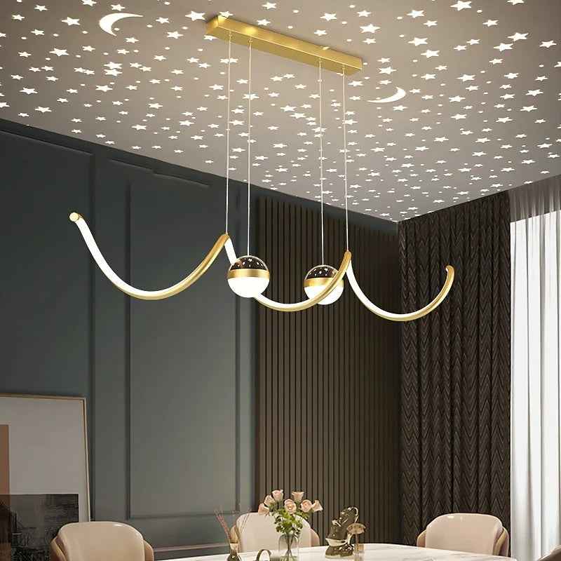 Suspension Arisha en Acrylique – Style Suspension Chic