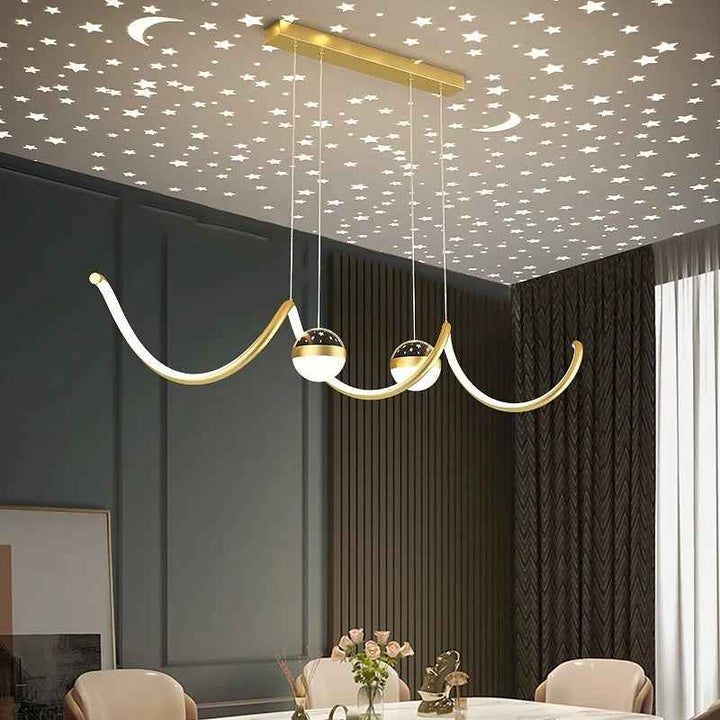 Suspension Arisha en Acrylique – Style Suspension Chic