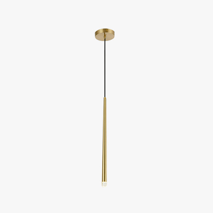 Arisha Suspension Linéaire Vintage, Métal, Or, Salon - Neutralighting