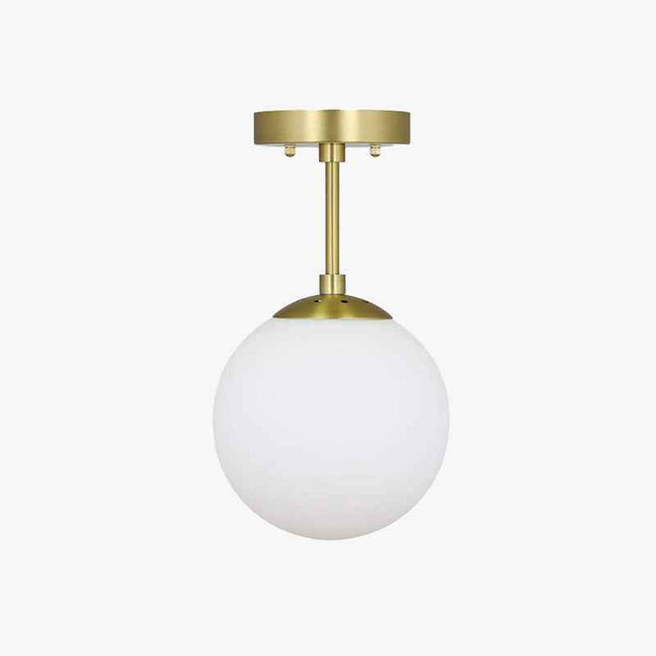 Plafonnier Lore Verre Blanc LED 10W