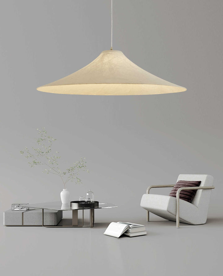 Abbotswell Lampe Pendante Naturelle Plate Minimaliste Moderne - Neutralighting
