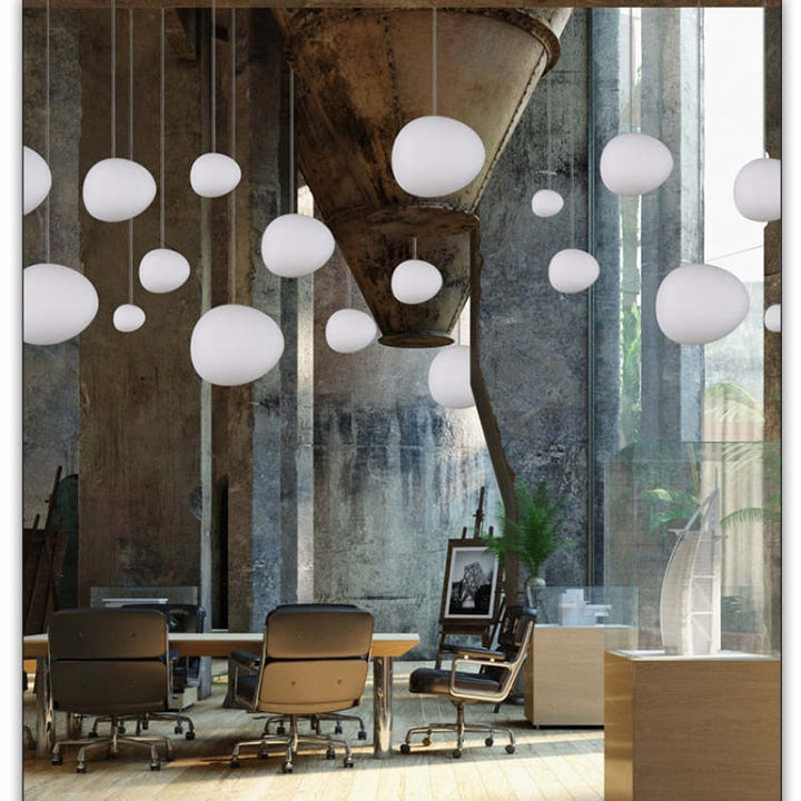 Elun Suspension en verre en forme d&