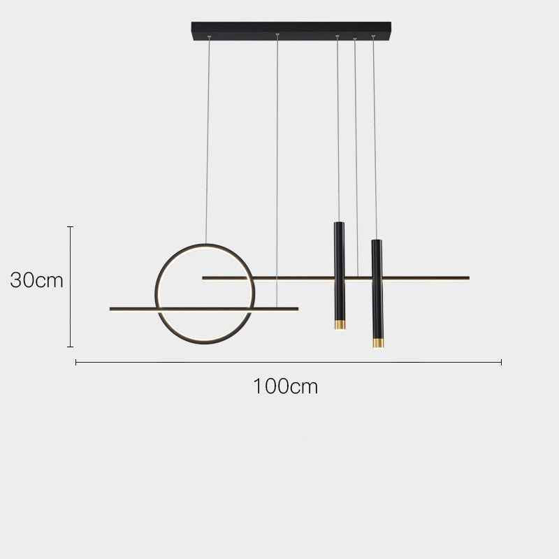 Suspension Arisha en Acrylique – Élégance Suspension
