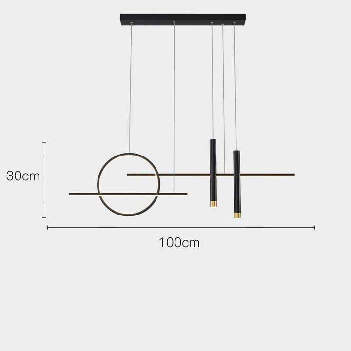 Suspension Arisha en Acrylique – Élégance Suspension