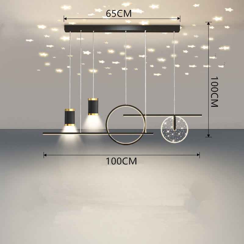 Suspension Arisha Acrylique LED 40W