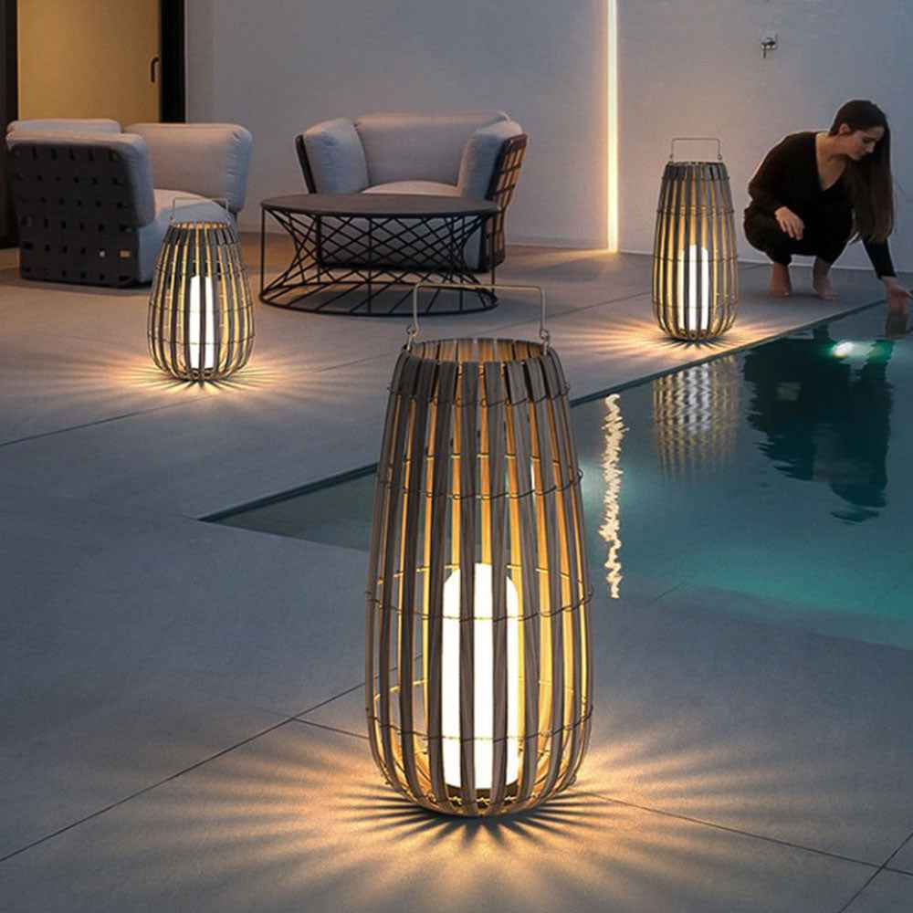 Lampadaire Ray en Bois – Ambiance Chaleureuse