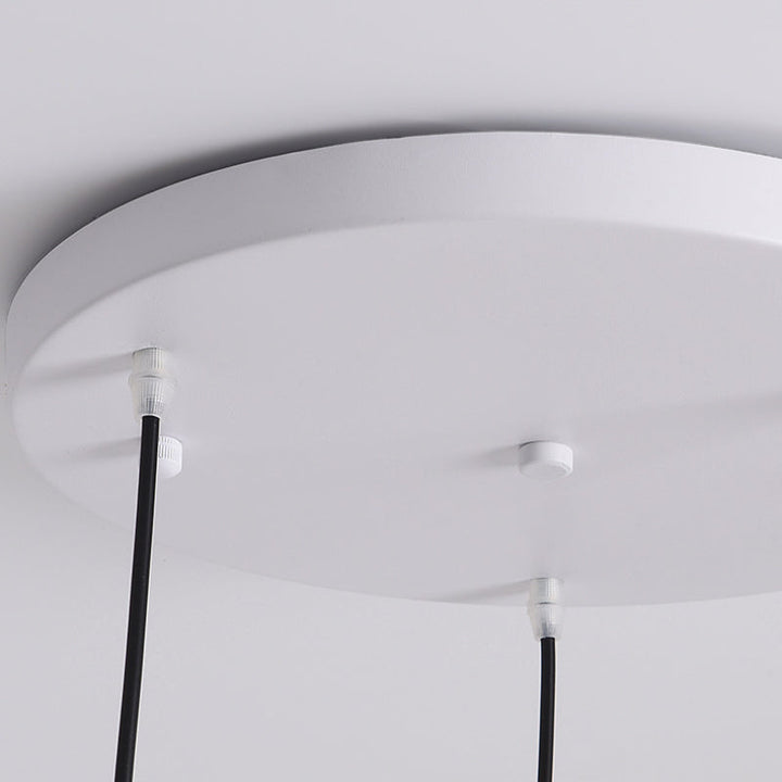 Valentina Moderne LED Suspension Métal Noir Salle À Manger/Chambre À Coucher - Neutralighting