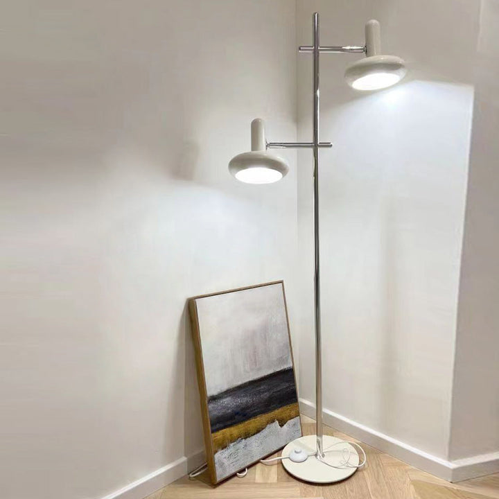 Arisha Design Intérieur Lampadaire Moderne Métal Blanc Bureau/Chambre - Neutralighting