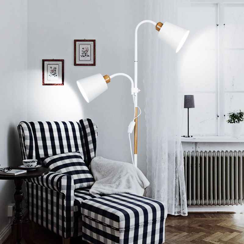 Lampadaire Tiffany en Métal – Ambiance Chaleureuse