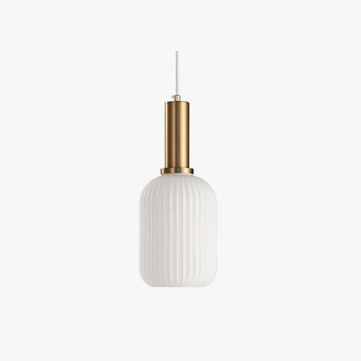 Orvia Luminaires Suspensions Cylindre Moderne Blanc - Neutralighting