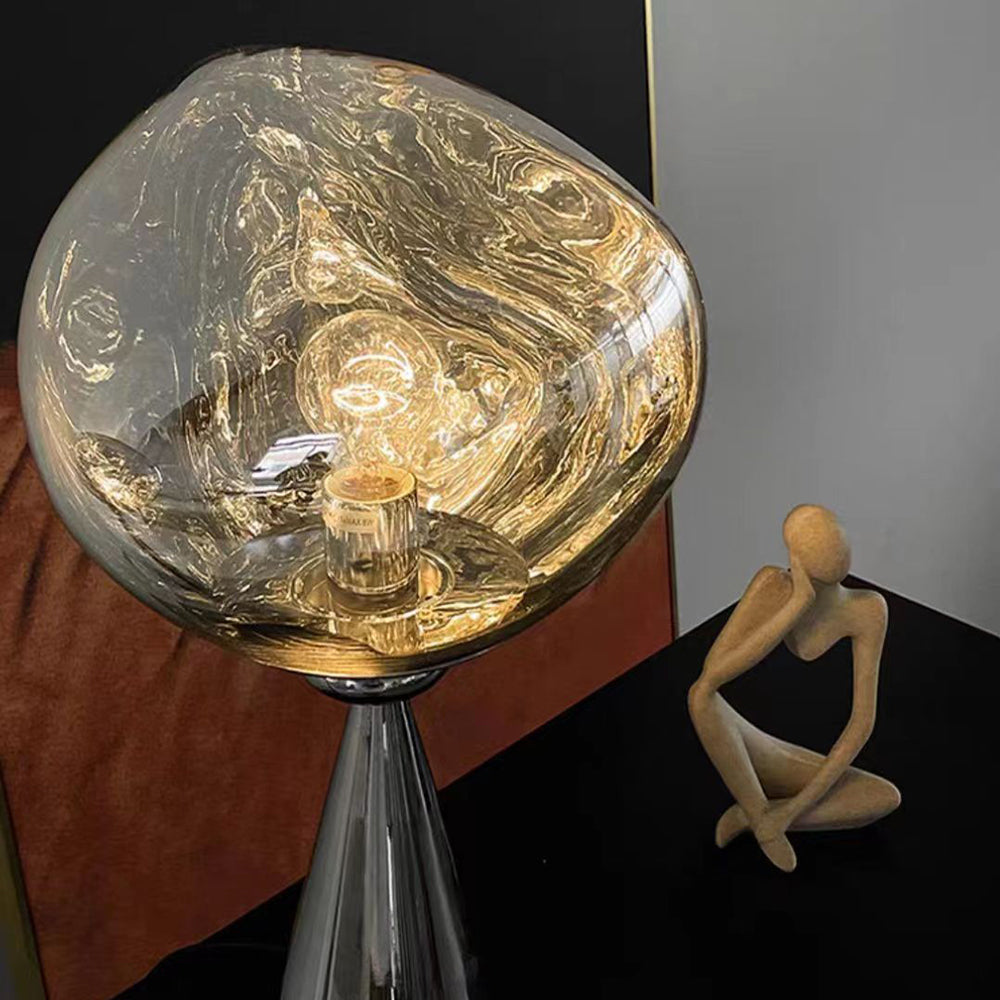 Valentina Design Italien Lampadaire Moderne Métal/Acrylique Rose Dorée/Or/Chromé/Gris Fumé Salon - Neutralighting