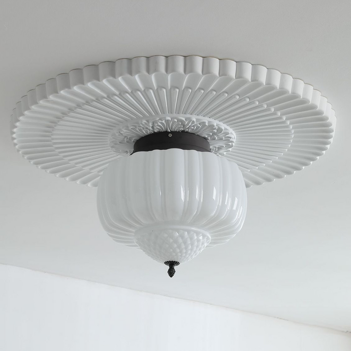 Arisha Plafonnier Moderne Métal Verre Chambre à Coucher - Neutralighting
