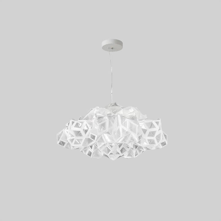 Arisha Suspension Irrégulier Géométrique, Metal/Acrylique, Blanc/Noir, Chambre - Neutralighting