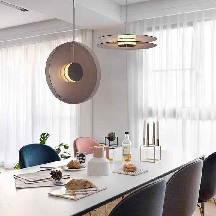 Luminaires Suspension LED Moderne Bronze Verre Salle à manger/Salon - Neutralighting