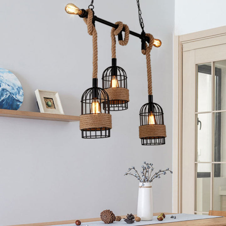 Epoch Suspension LED Rétro en Métal Noir Pour Café/Bar/Salle à Manger - Neutralighting