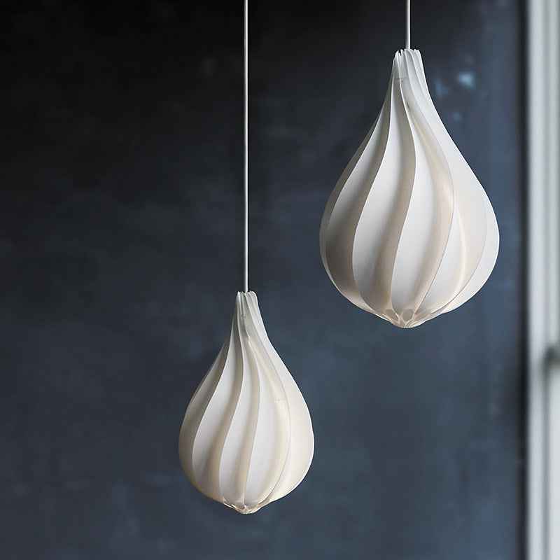 Valentina Suspension en Forme de Bourgeon Nordique Résine Salon - Neutralighting