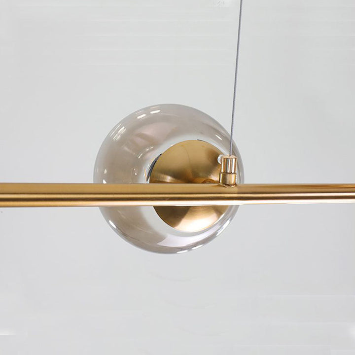 Valentina Moderne LED Suspension Globe Métal Verre Salon Cuisine - Neutralighting