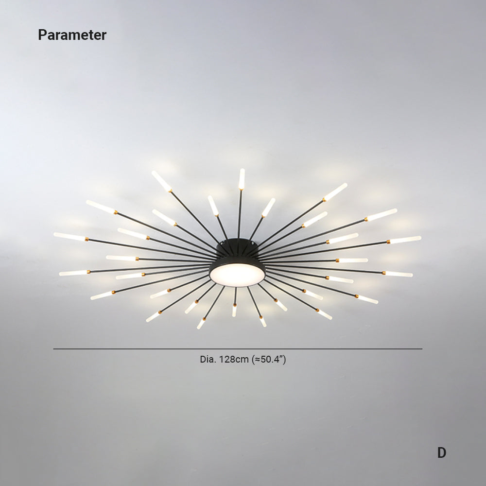 Wesley Plafonnier Feu d&