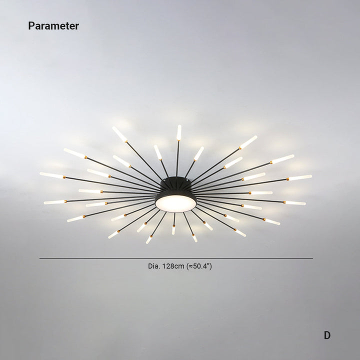 Wesley Plafonnier Feu d&