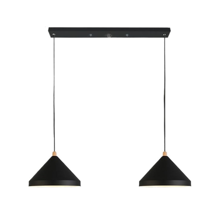 Valentina Industriel Métal Suspension Noir/Blanc Chambre À Coucher/Salle À Manger - Neutralighting