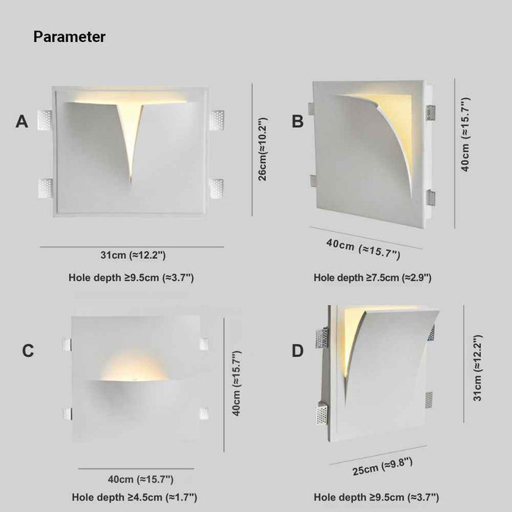 Applique Murale Aria Métal LED V2
