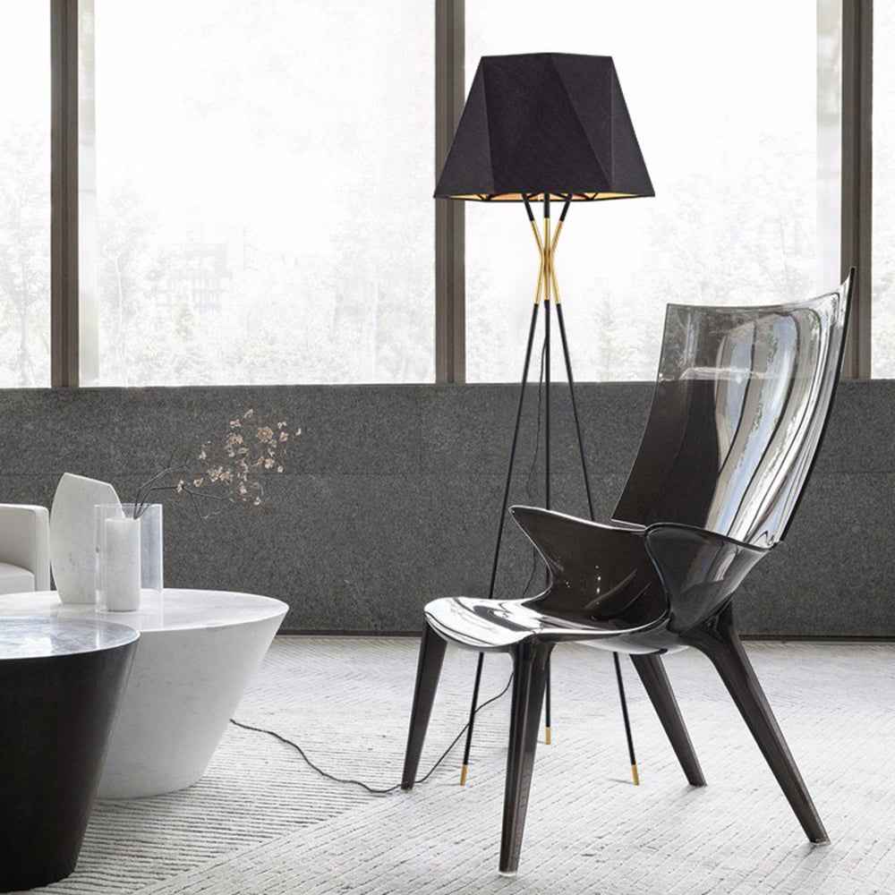 Lampadaire Mira Métal Blanc LED 5W