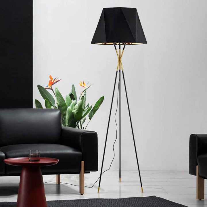 Lampadaire Mira Métal Blanc LED 5W