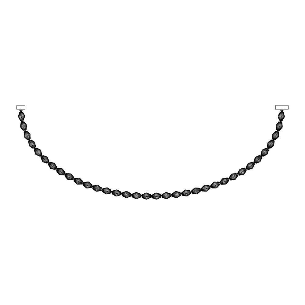 Karma Chandelier Métal Verre Minimaliste Moderne - Neutralighting