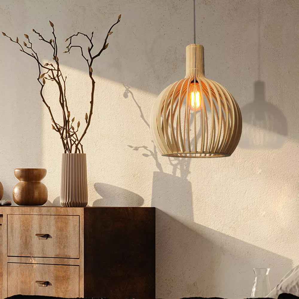 Suspension Inosa en Bois – Suspension Contemporaine