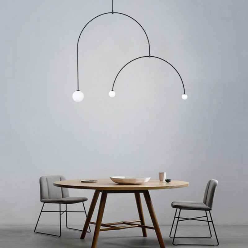 Arisha Suspension Moderne Linéaire au Design Minimaliste Salle à manger - Neutralighting