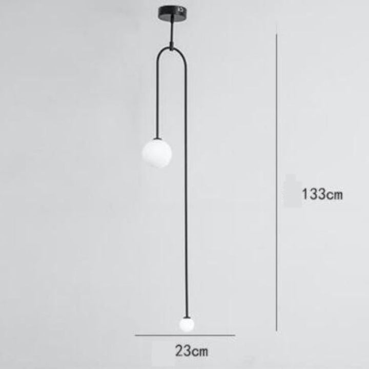 Arisha Suspension Moderne Linéaire au Design Minimaliste Salle à manger - Neutralighting