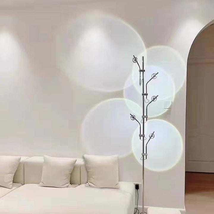 Mira Lampadaire Linéaire Minimaliste, Blanc Chaud/Naturel, Salon - Neutralighting