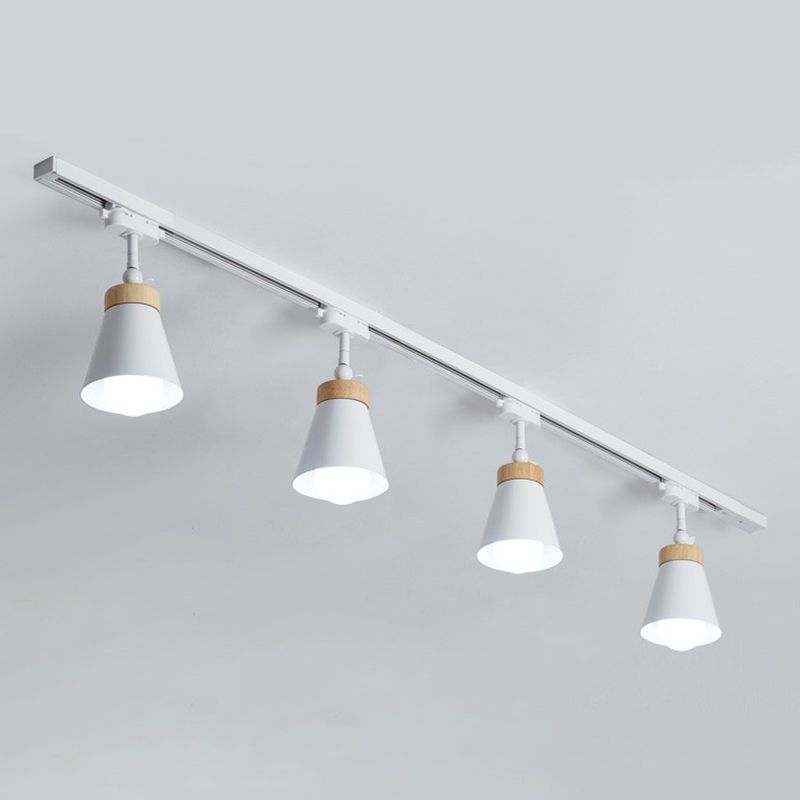 Aim Moderne LED Plafonnier Noir/Blanc Métal Chambre à coucher - Neutralighting