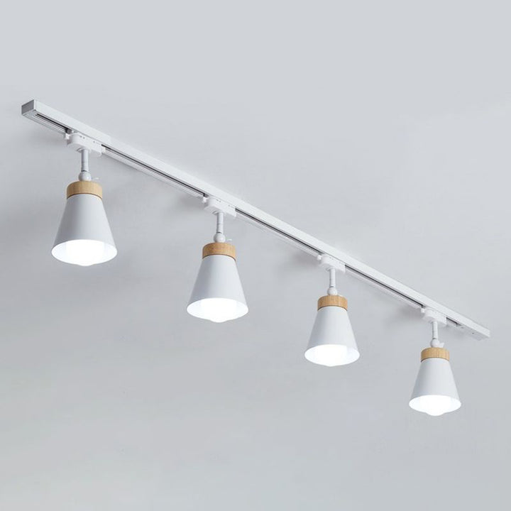 Aim Moderne LED Plafonnier Noir/Blanc Métal Chambre à coucher - Neutralighting