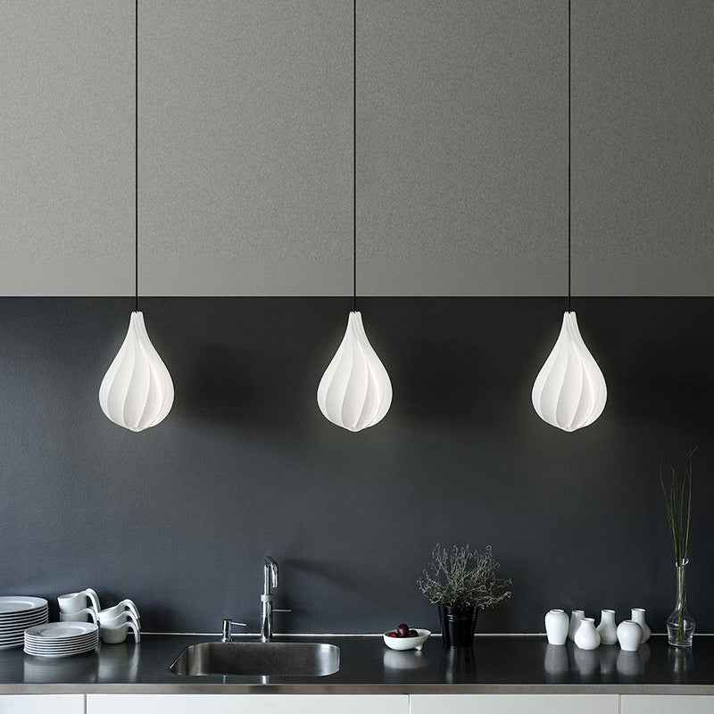 Valentina Suspension en Forme de Bourgeon Nordique Résine Salon - Neutralighting
