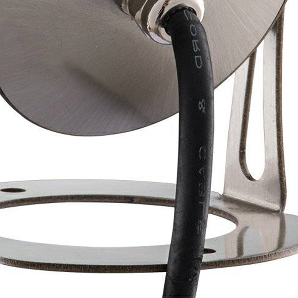 Ray Spot de Bassin Cylindre Moderne, Métal/Verre, Noir, Cour - Neutralighting