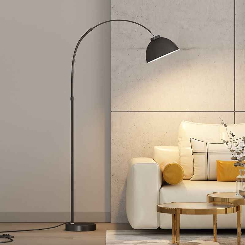 Lampadaire Valentina Métal Noir LED