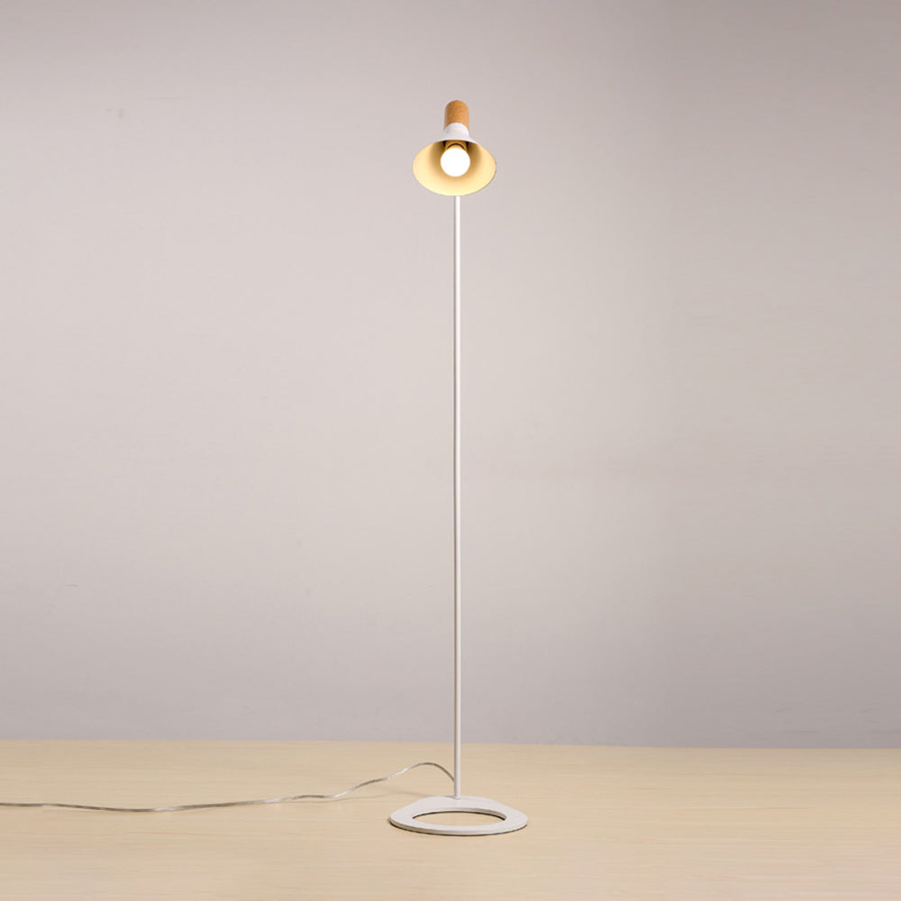 Arisha Design Lampadaire Minimalisme Métal Blanc/Noir Salon/Chambre à Coucher Intérieur - Neutralighting