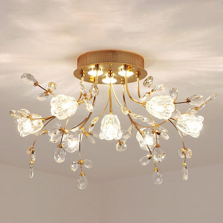 Plafonnier Arisha Verre LED V12