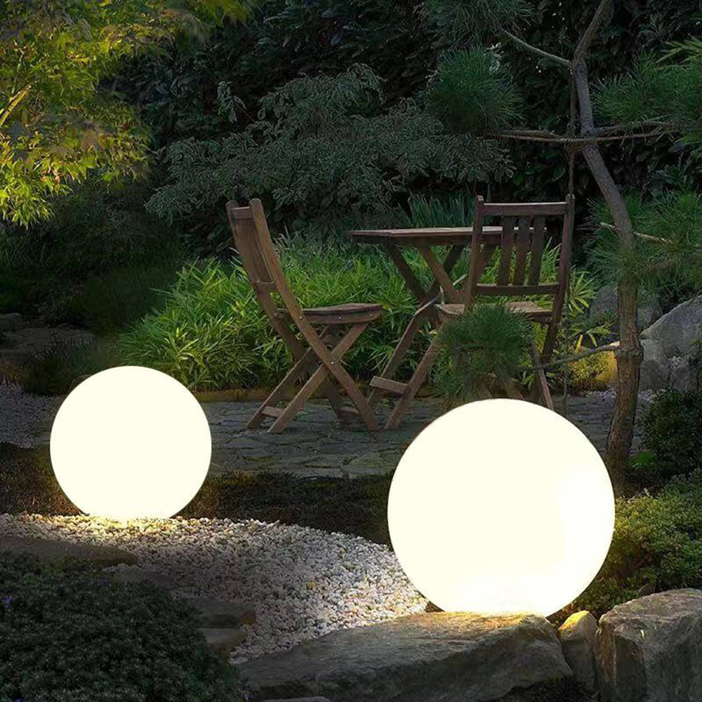 Aria Lampe Extérieur Boule Moderne, Résine, Coloré, Allée - Neutralighting