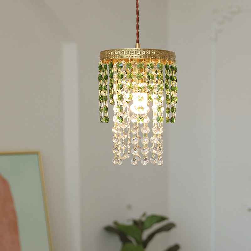 Kristy Suspension Vintage Cristal Métal Chambre à Coucher - Neutralighting
