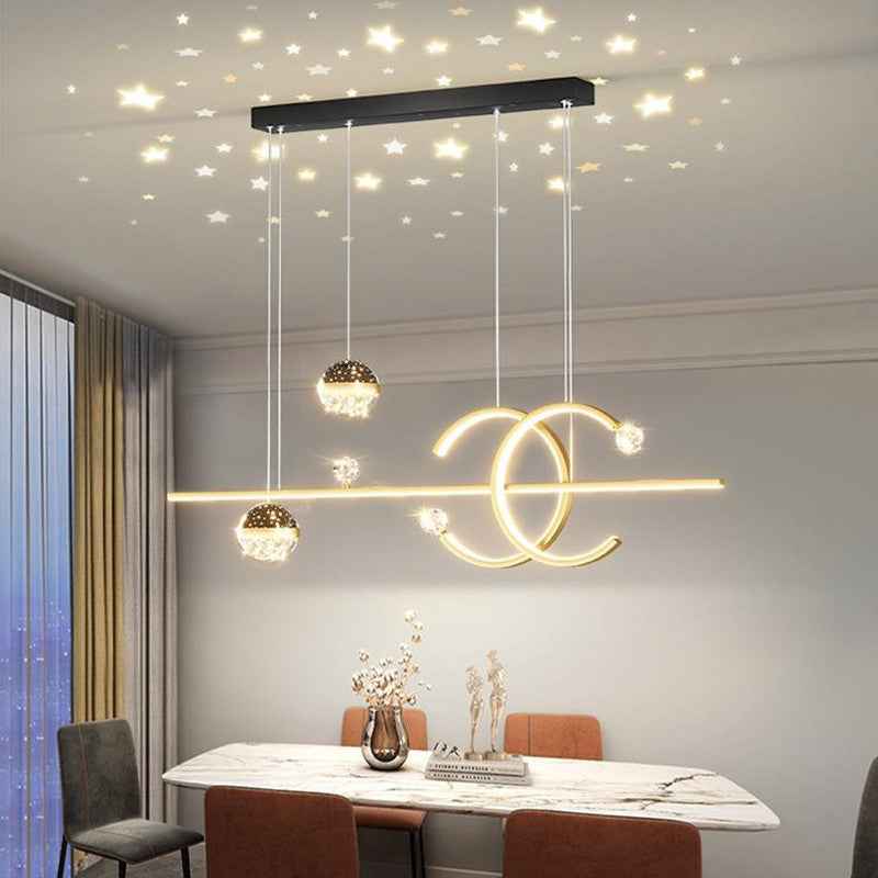 Suspension Arisha Métal LED V44
