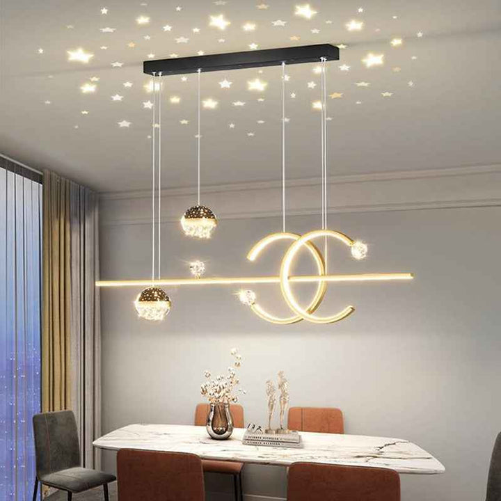 Suspension Arisha Métal LED V44