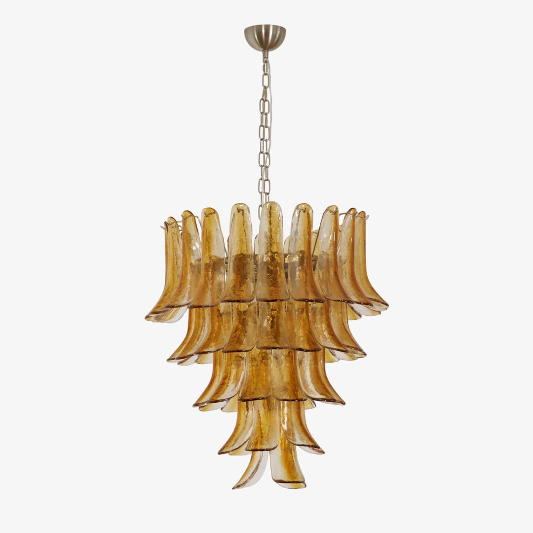 Aurora Chandelier en Verre Ambre - Neutralighting