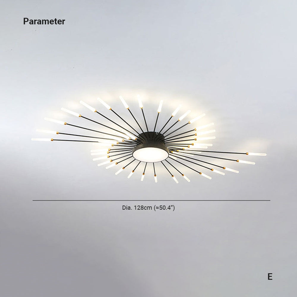 Wesley Plafonnier Feu d&